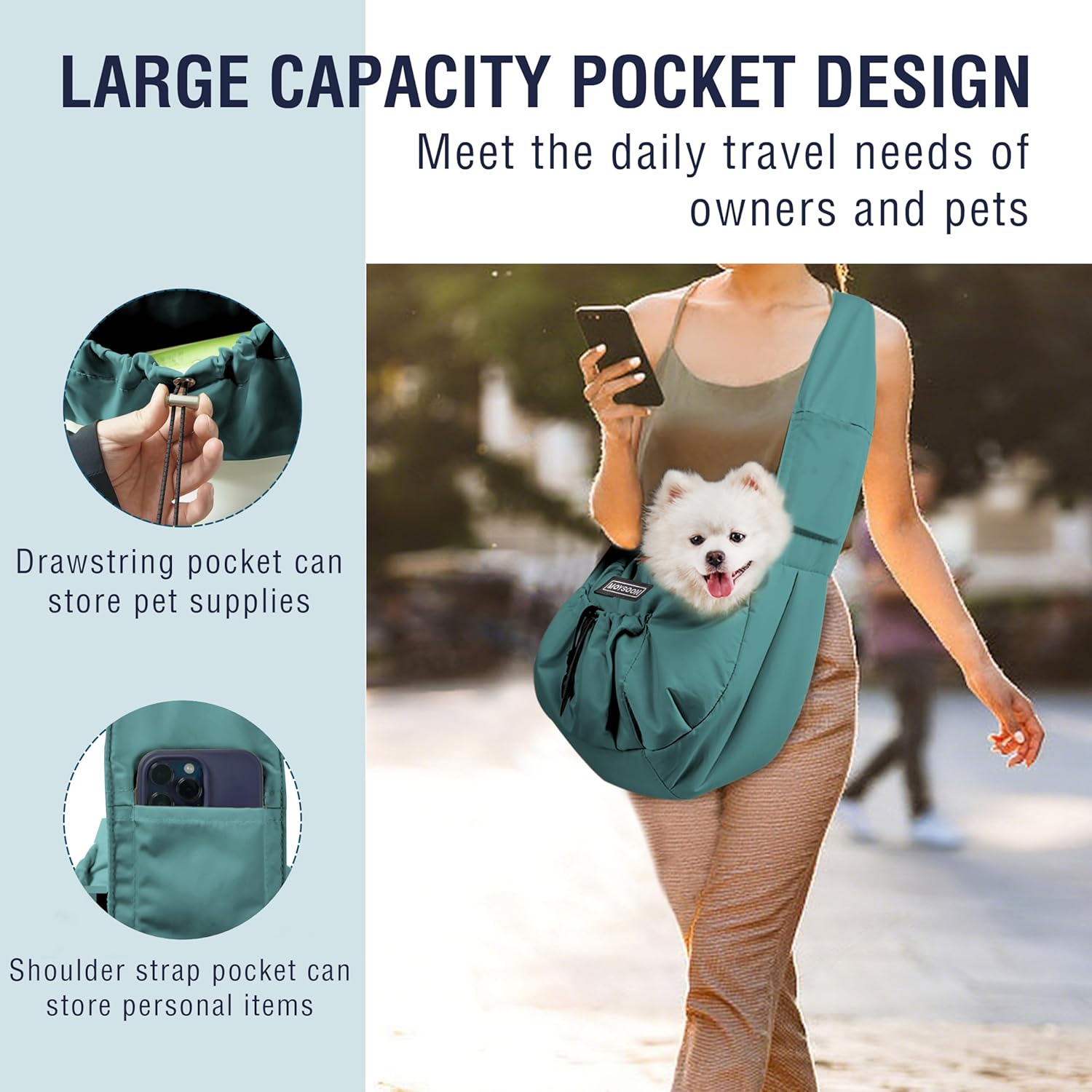 Travel in Comfort: Review of the Ergonomic Dog Carrier Sling for Small Pets