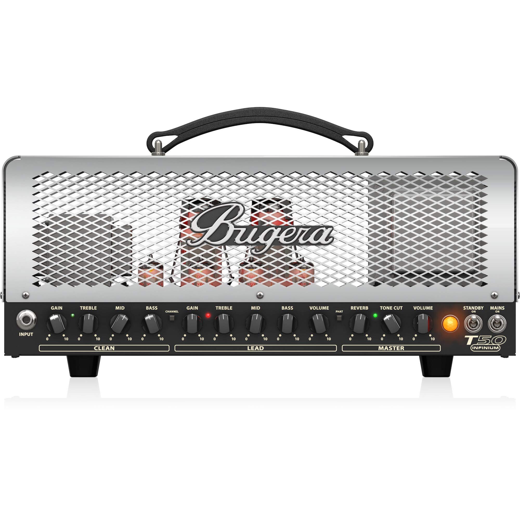 Bugera T50 Infinium Testata Valvolare 50W 2 Canali per Chitarra