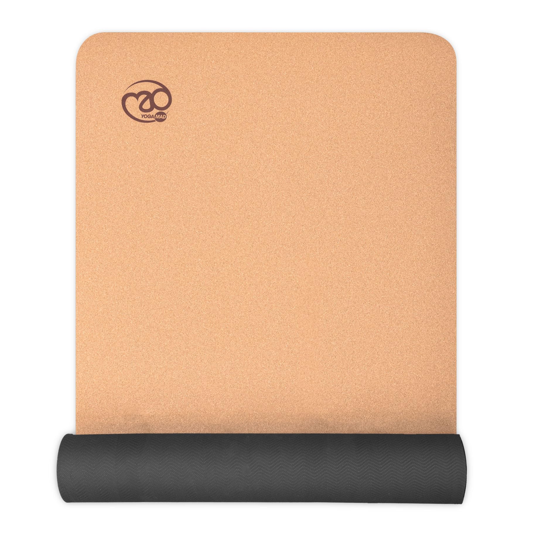 Yoga-Mad Horizon Cork Yoga Mat – Premium Non-Slip Cork & TPE Yoga Mat for Hot Yoga, Vinyasa & Home Practice | Eco-Friendly, Lightweight & Durable | 183 x 60 x 4mm