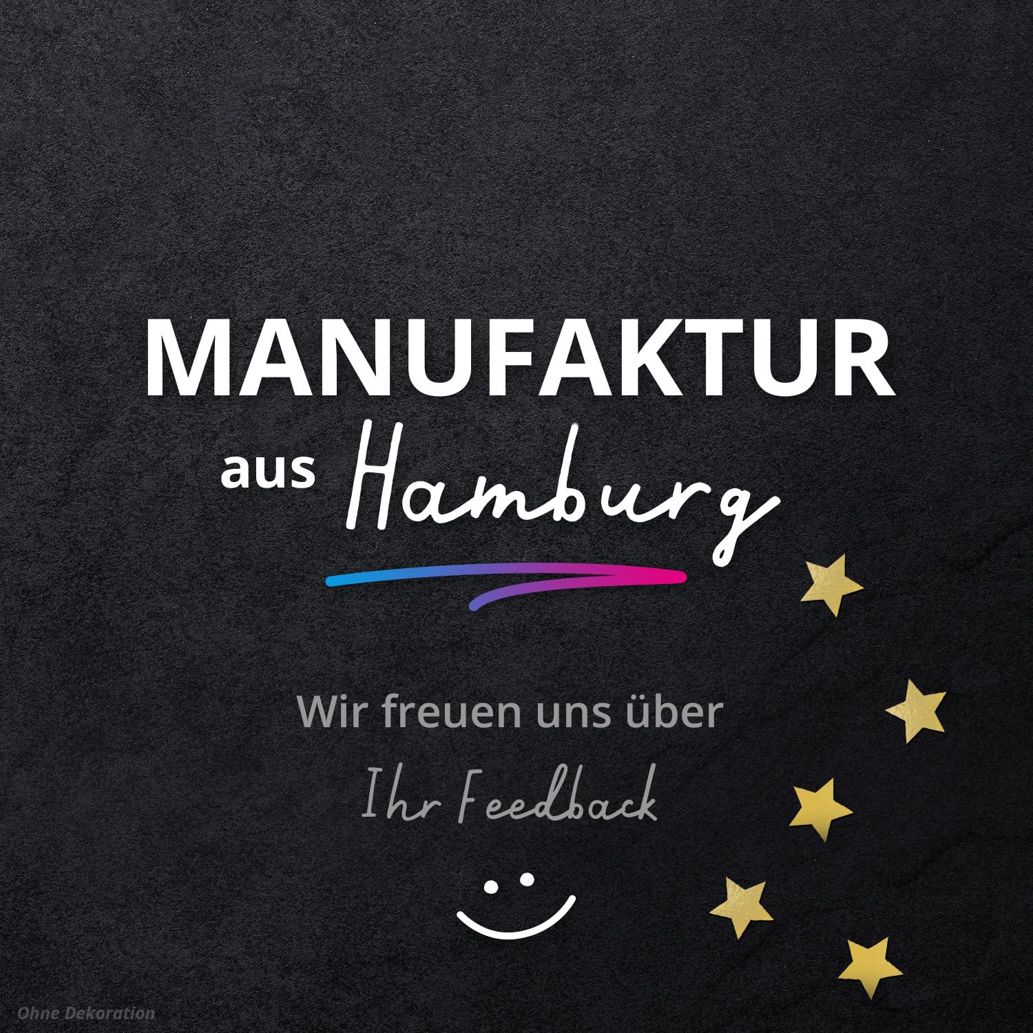 Dankeskarten personalisiert mit Umschlag mit eigenem Text und Foto