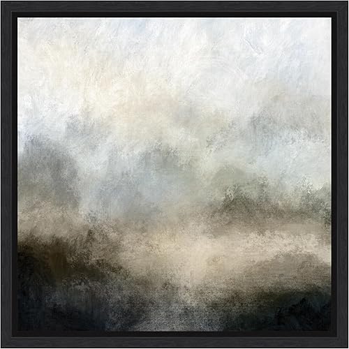 Miniatura 9 de Amanti Art Dan Hobday - Lienzo enmarcado para pared, 22 x 22 pulgadas, niebla de lago por Dan Hobday, lienzo enmarcado para pared, obras de arte