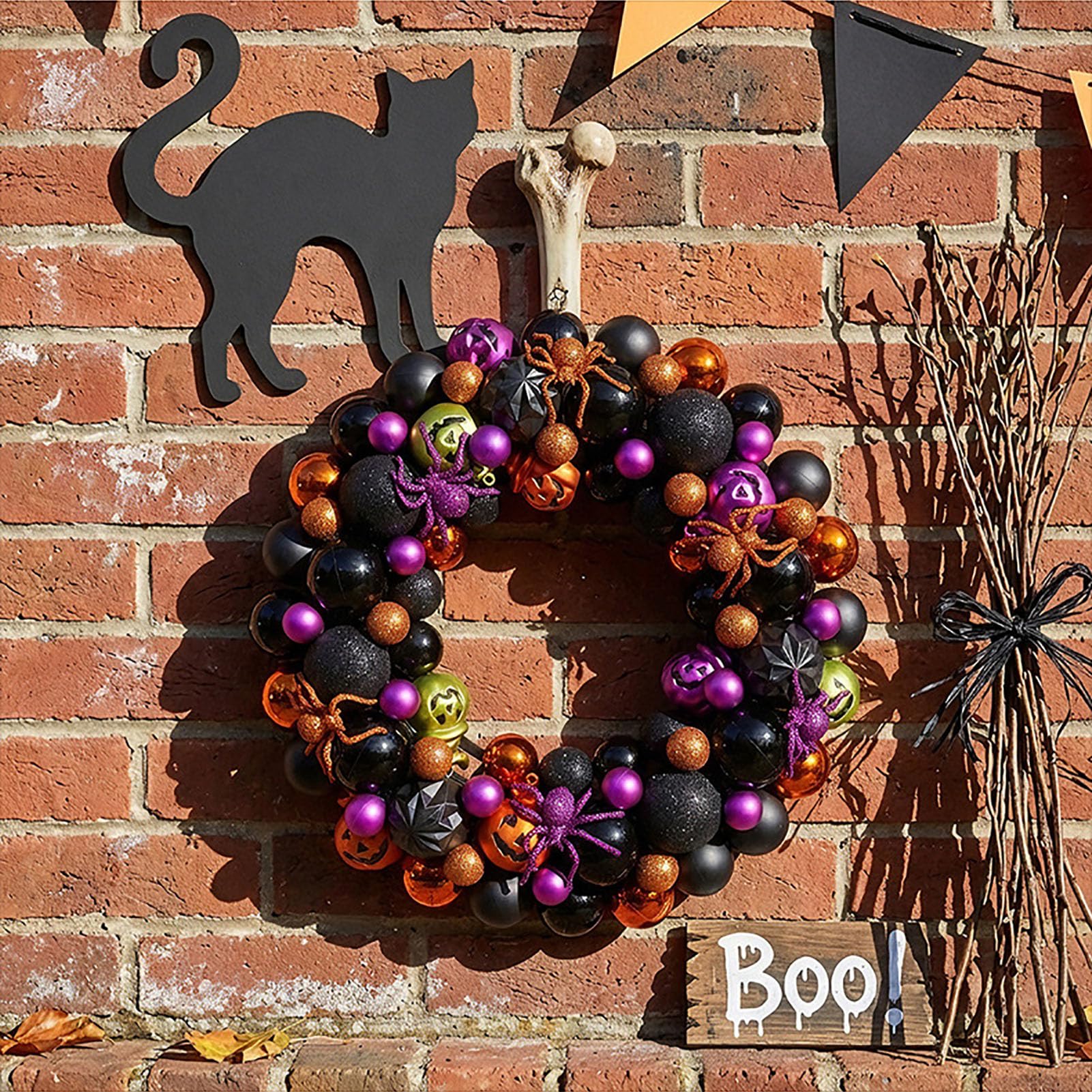 Ghirlanda Sospesa Spaventosa di Halloween Ornamenti Festivi