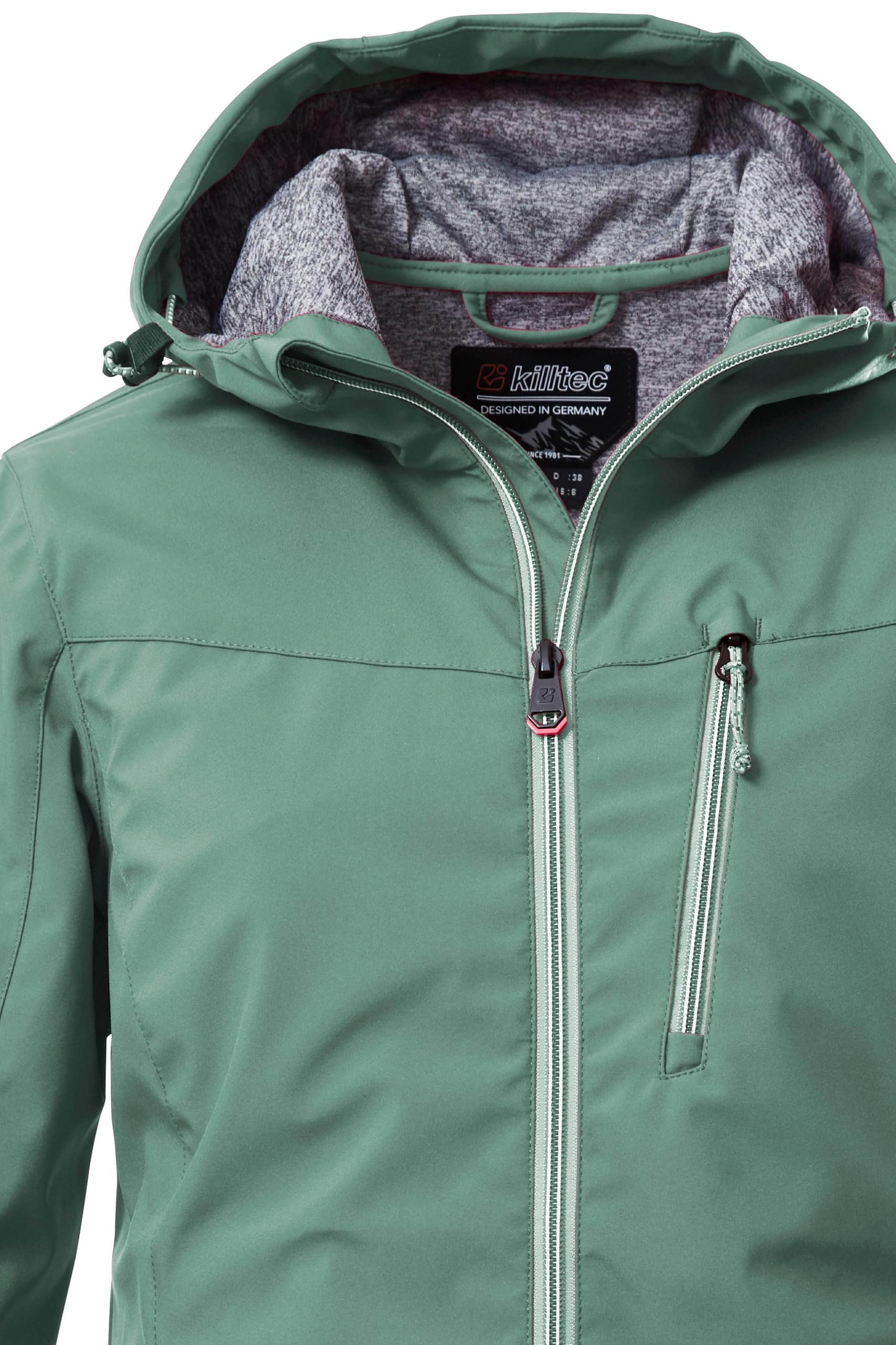 Killtec Kos 89 Wmn Sftshll Jckt Giacca softshell/giacca outdoor con cappuccio Donna