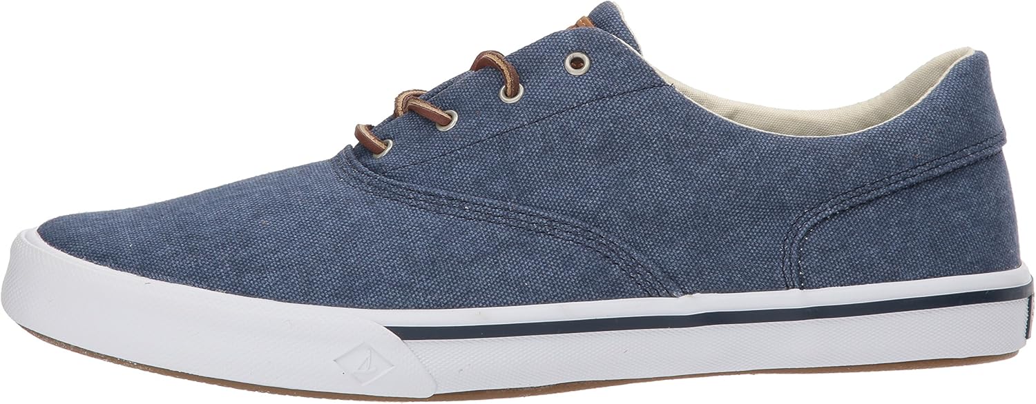 Sperry Men's Striper II Cvo Sneaker, Navy, 11.5