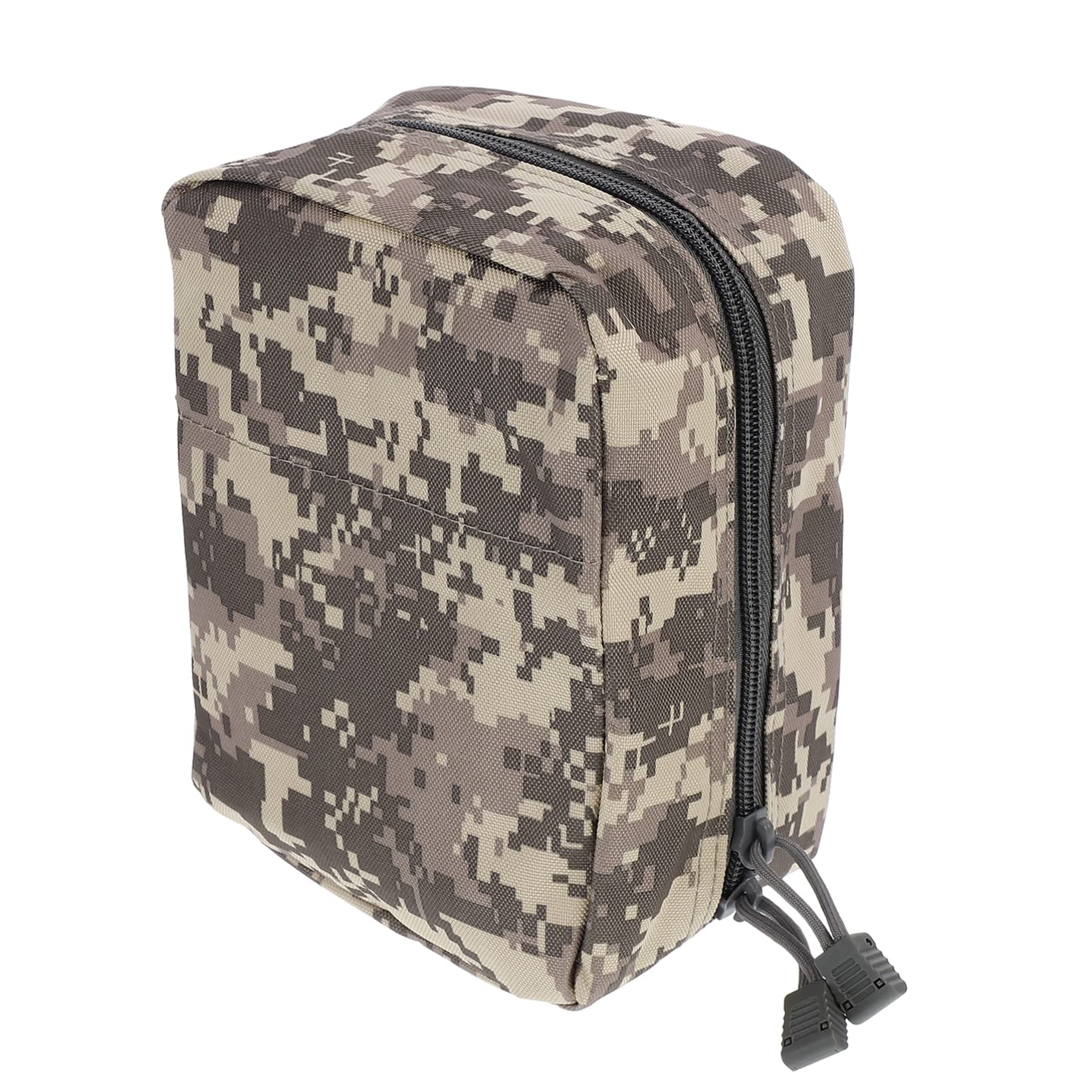 Hemobllo First Aid Bag Empty Portable Emergency Medicine Storage Bag Outdoor Waist Bag Survival Medicine Pills Pocket Container for Camping Hiking Accessory Camouflage