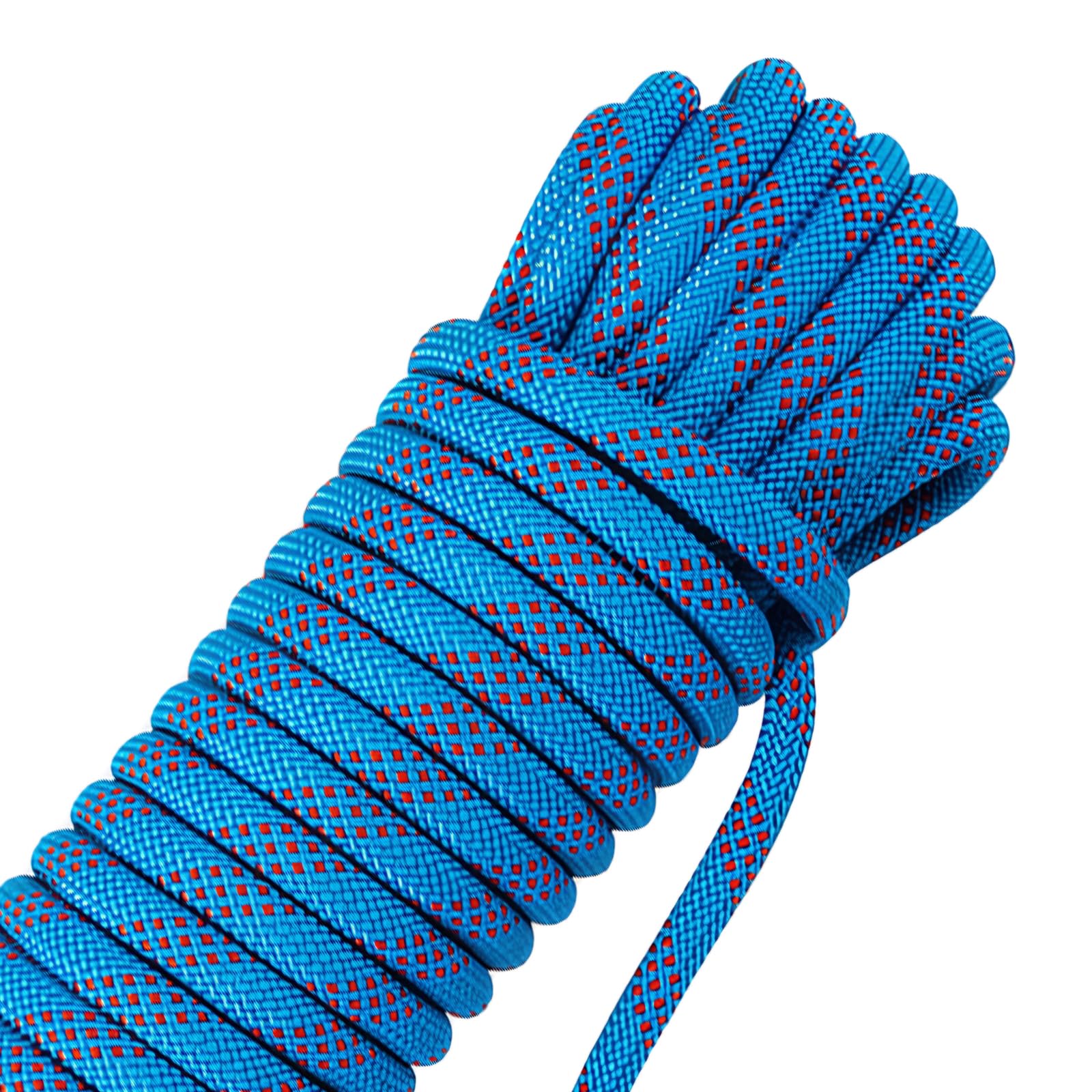 2 rollos de cuerda de tendedero resistente de 20 m con ganchos, núcleo de acero de 10 mm, cuerda de secado de ropa al aire libre, para jardín, balcón, camping