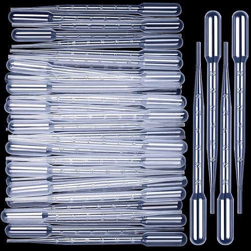 Pipetas plásticas de transferencia Teenitor 3fl oz ojo cuentagotas paquete de 150aceites esenciales cuentagotas herramienta de maquillaje