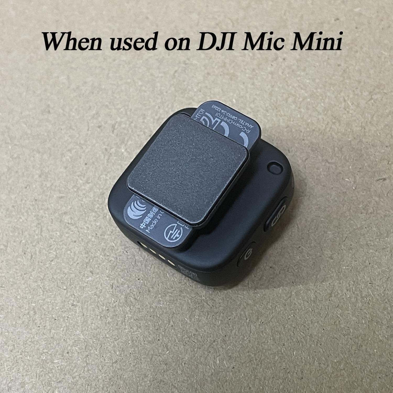 iMusk 2 imanes originales para clip de micrófono DJI, accesorios de montaje magnético OEM para transmisor de micrófono DJI (1ª generación)
