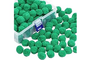 BAGERLA Craft Pom Poms: Your Green Oasis for Artistic Adventures