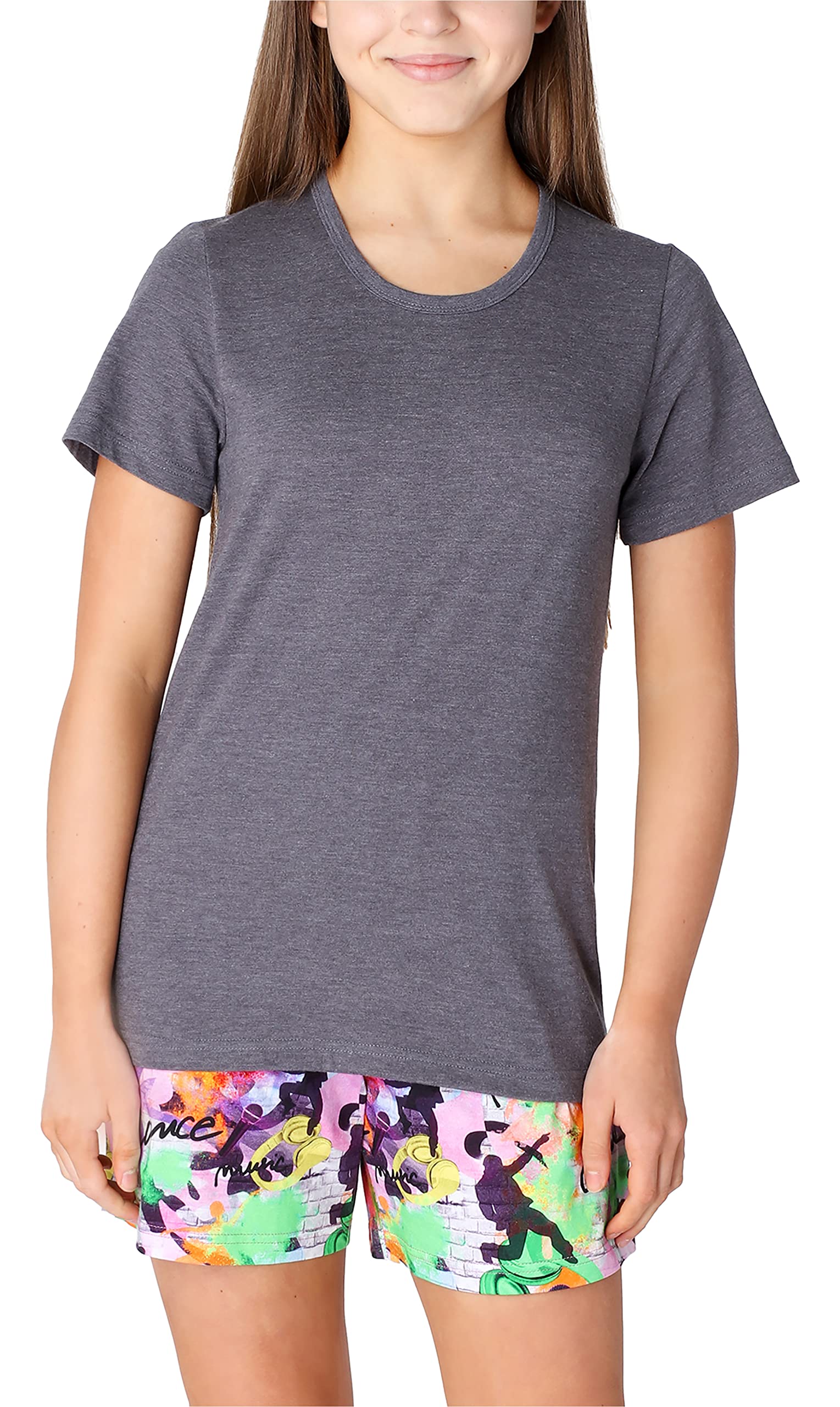 Merry Style Pyjama Mädchen Jugend Schlafanzug Zweiteiler Pyjama kurz MS10-265