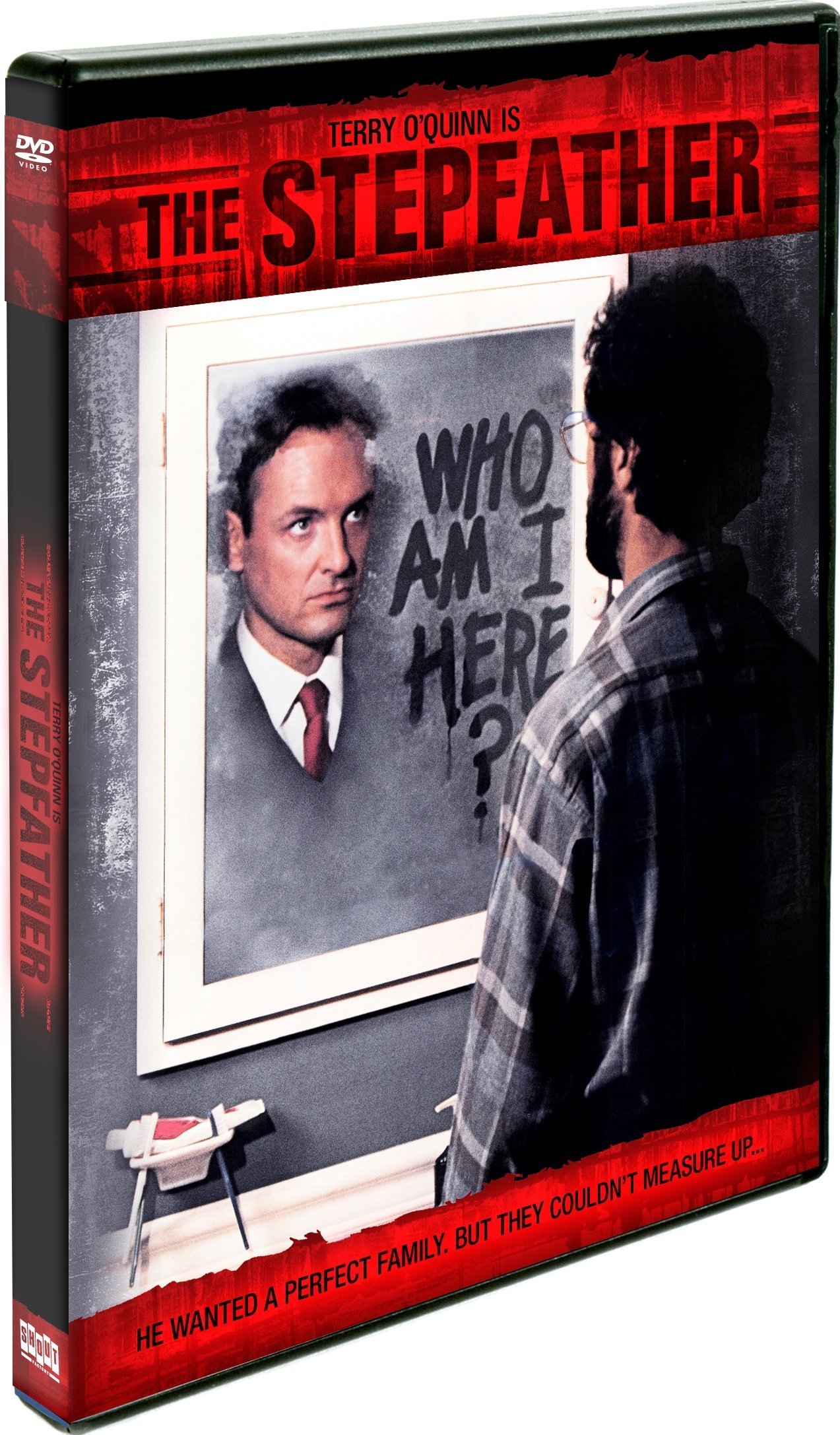 The Stepfather DVD con audio original en inglés y formato clásico de terror psicológico
