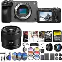 SONY FX30（ILME-FX30） Amazon.com : Sony FX30 Digital Cinema Camera ILME-FX30B, E