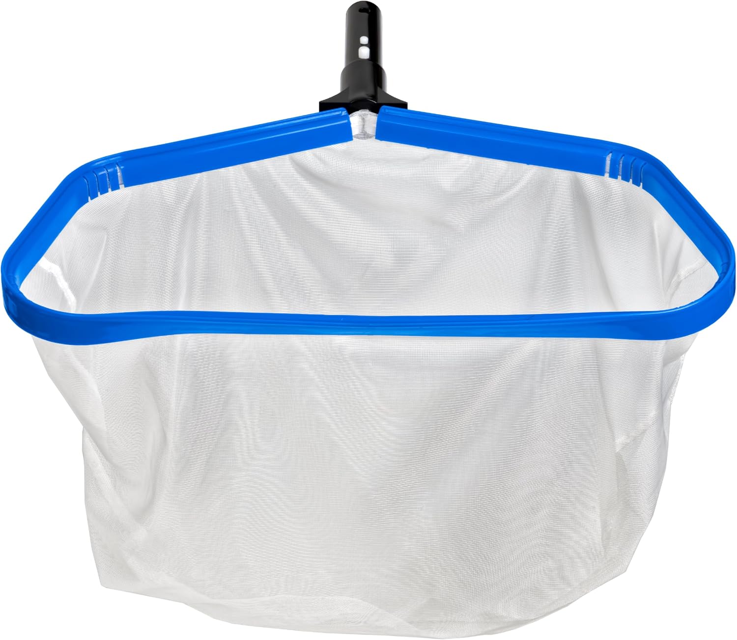 Fine Mesh Pool Skimmer Net – 19” Wide Metal Frame, Heavy-Duty Leaf Rake for Inground & Above Ground Pools