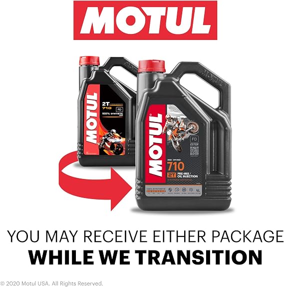 Motul 710 2T Full Synthetic Premix 2 Stroke Oil 4L