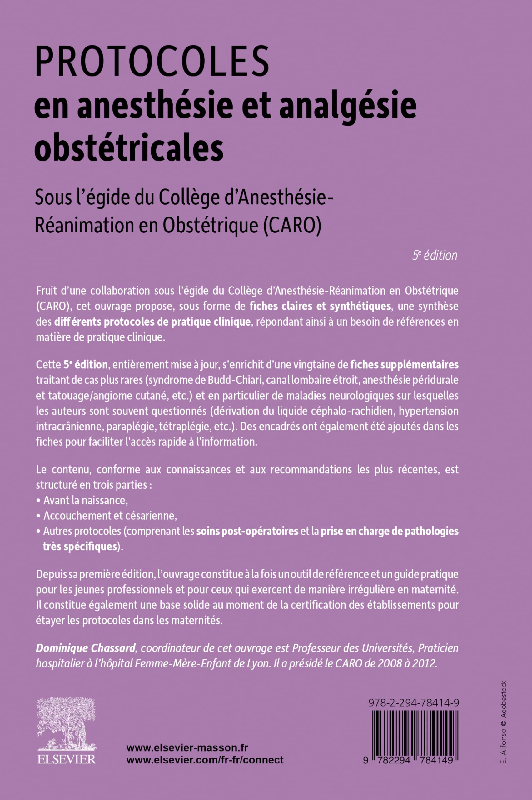 Protocoles en anesthésie et analgésie obstétricales: Offre livre papier + ebook