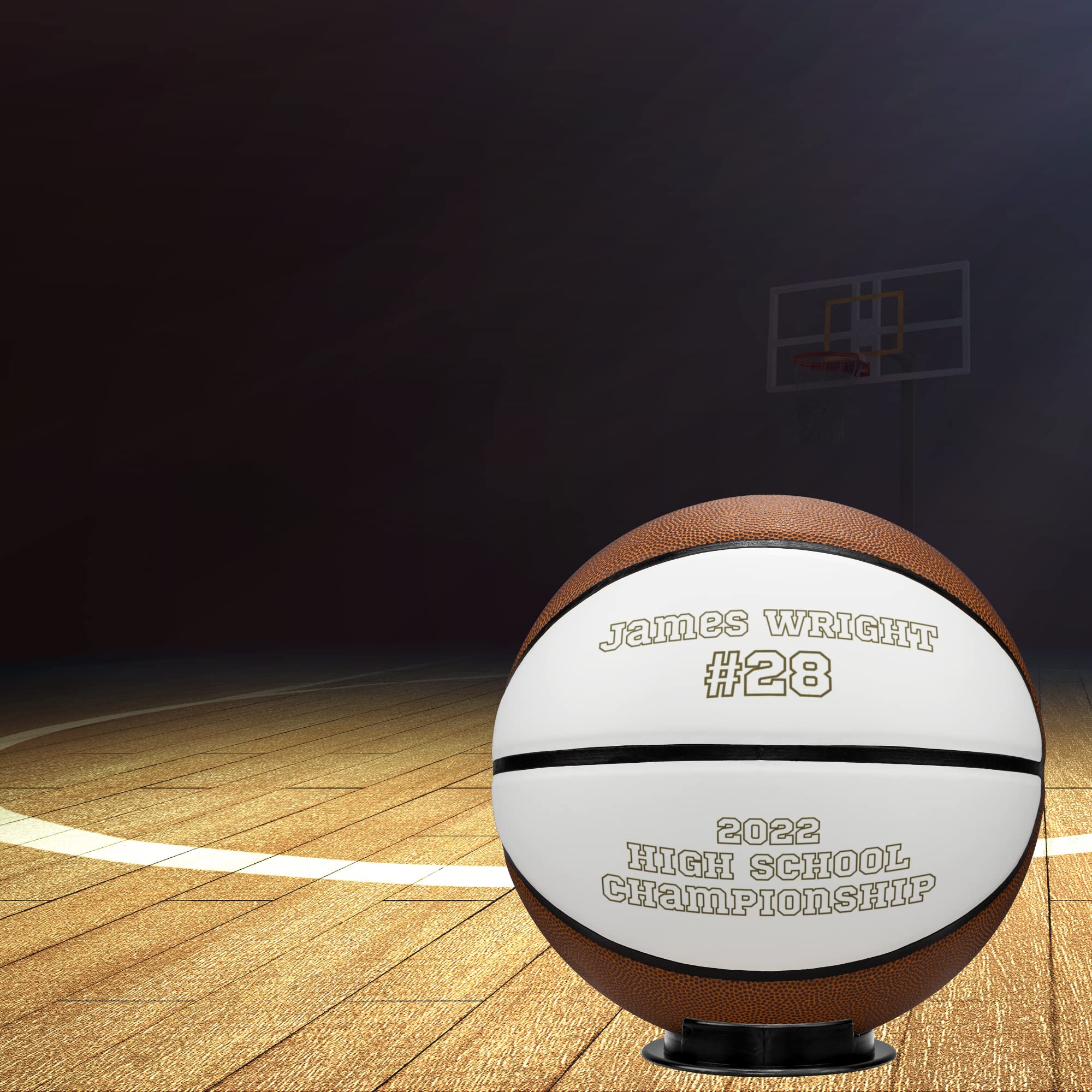 Spersonalizowana nazwa drużyny mistrzostw koszykówki dla fanów sportu wnuka dostosowane do potrzeb trenera koszykówki akcesoria do gry dla syna od taty mamy niestandardowe akcesoria dla fanów piłki