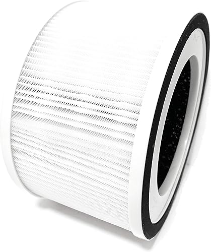 Nispira Filtro HEPA 3 en 1 + carbono compatible con AFLOIA FILLO, HALO, MOOKA Allo purificador de aire, Honati, Miroco, Vanaheim y Saki, 1 paquete