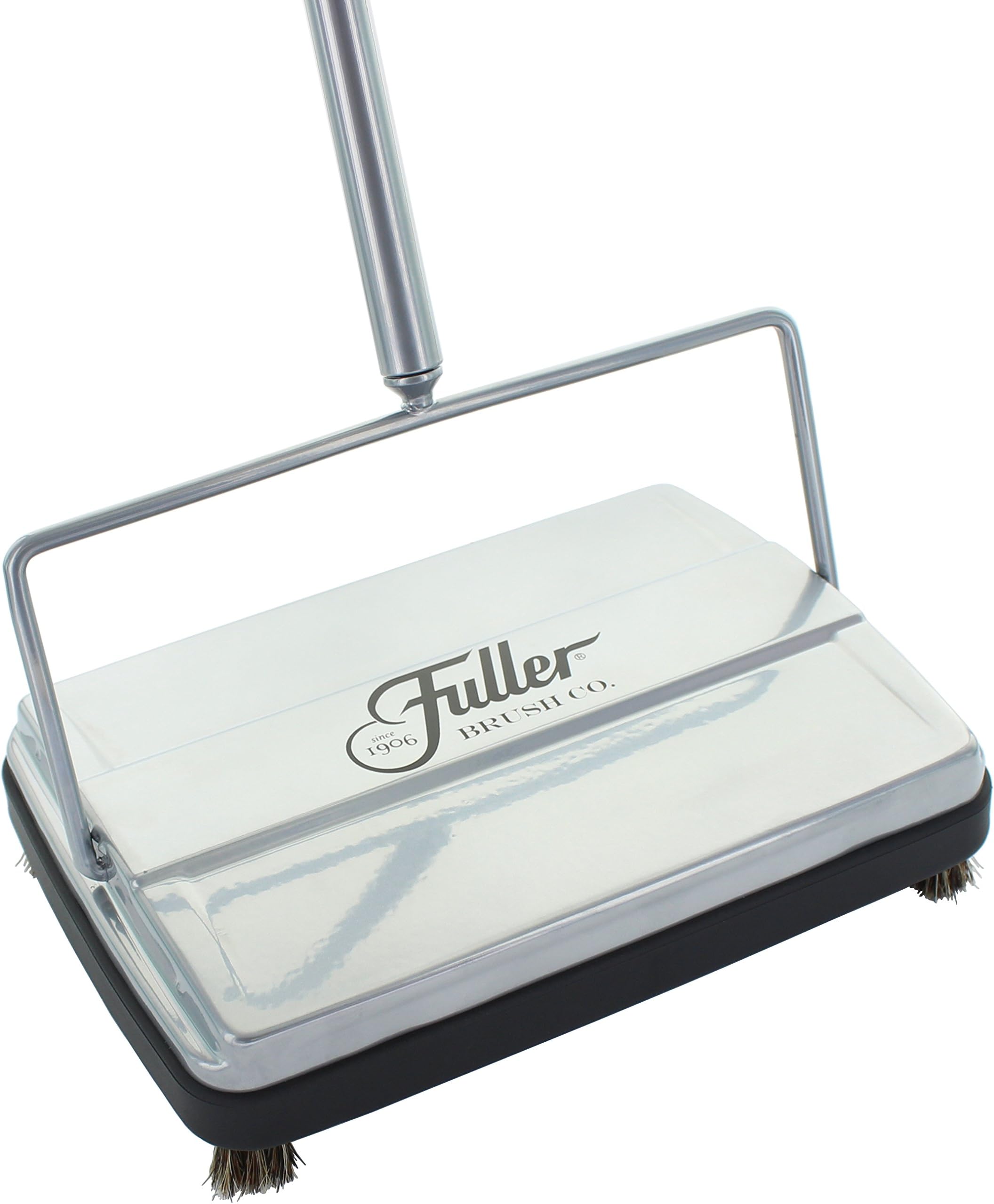 Fuller Carpet Sweeper Electrostatic Floor Cleaner - Metallic Silver
