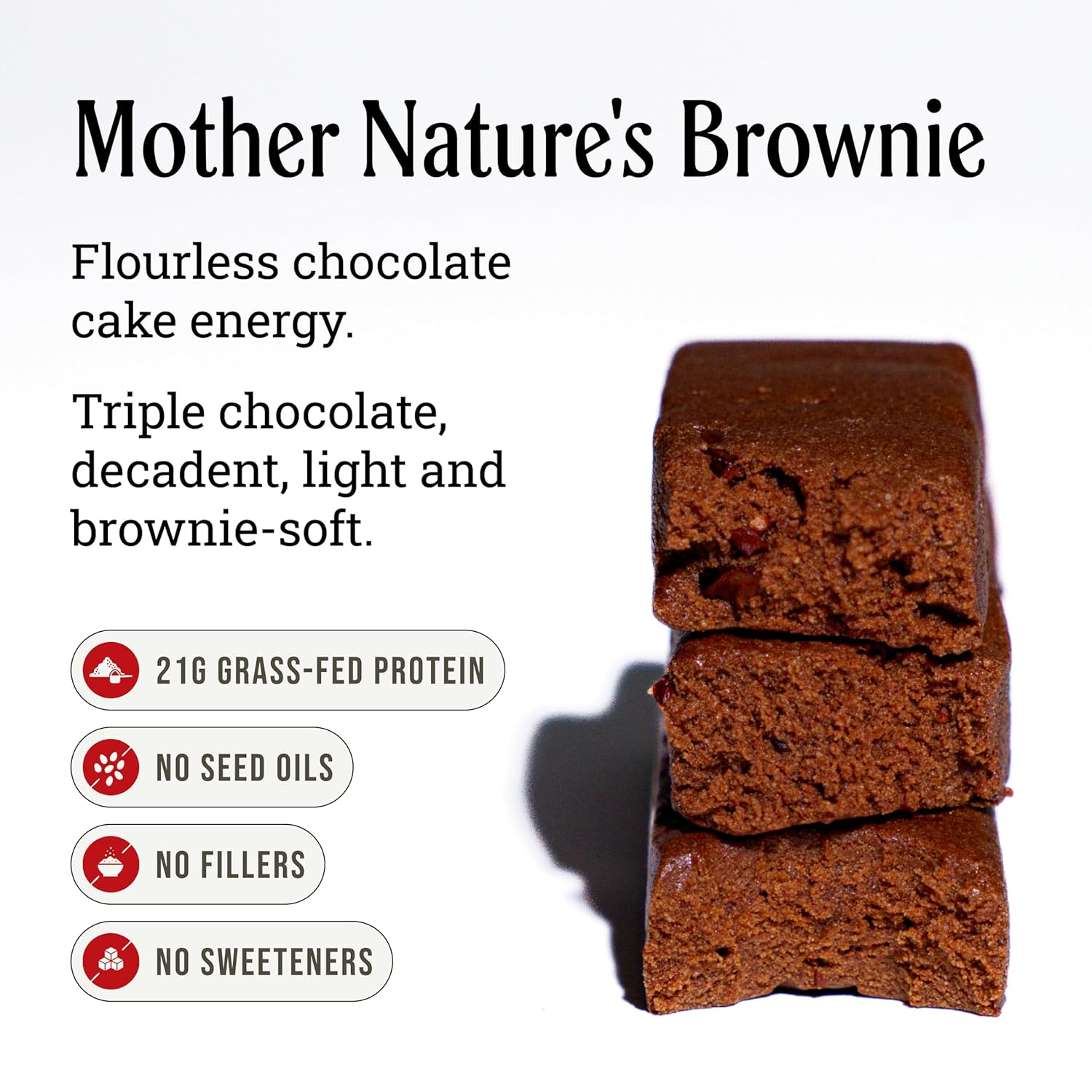 Prima Ancestral Protein Bar | 21g Grass Fed Whey + Collagen | Beef Tallow, Raw Honey | Seed Oil Free | Cacao - 7 Pack