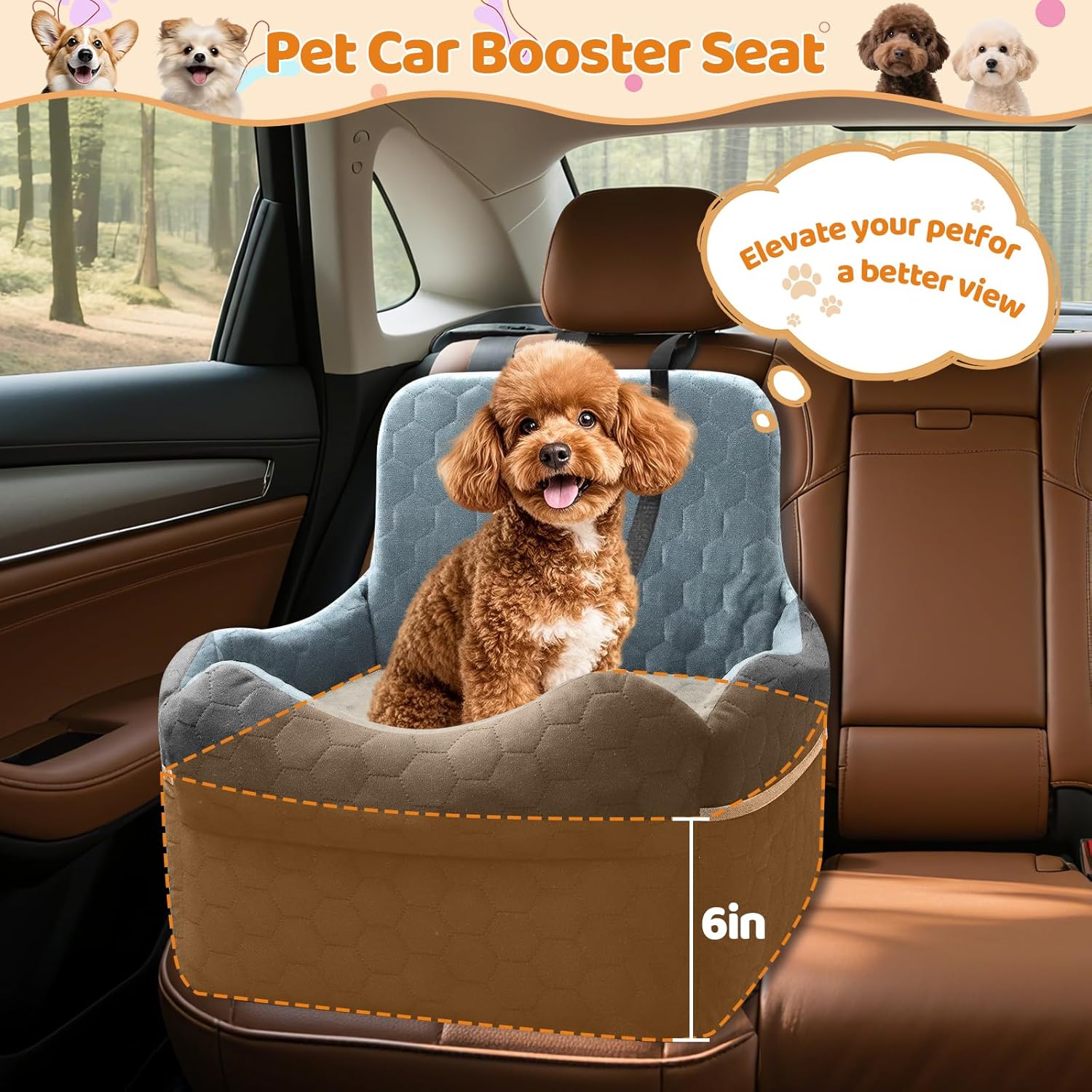 Travel in Comfort: The Ultimate Dog Car Seat Review for Small Pups