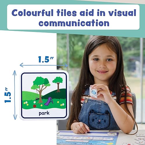Miniatura 8 de Today's Activities Daily Routine Visual Timetable Magnetic Tile Chart for Children