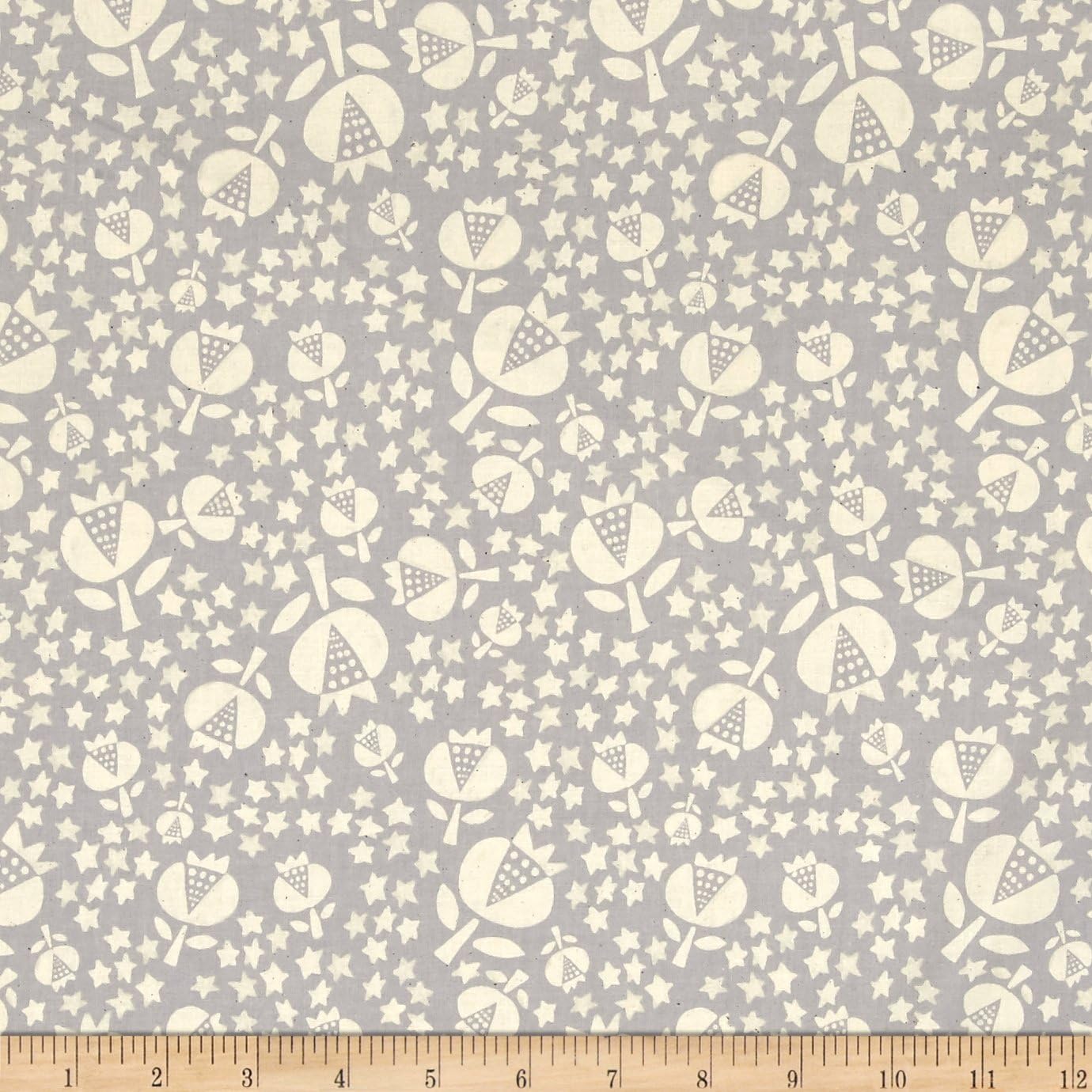 Cotton + Steel "Flower Shop Thistle" Quilt Fabric, Sky