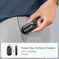 Vista 3 de coldSky Hand Warmers Rechargeable 2 Pack, Magnetic Electric Hand Warmer with Digital Display, Reusable Handwarmers Heat Up to 140℉, Portable Pocket