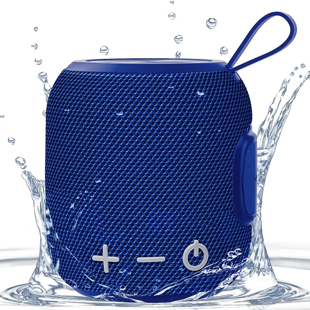 Bluetooth Speakers Portable Wireless Mini Speaker IPX7 Waterproof Haut Parleur Bluetooth 5.2 HD Surround Sound & Rich Stereo Bass, 10 Hours Battery for Travel, Party, Shower and Outdoor