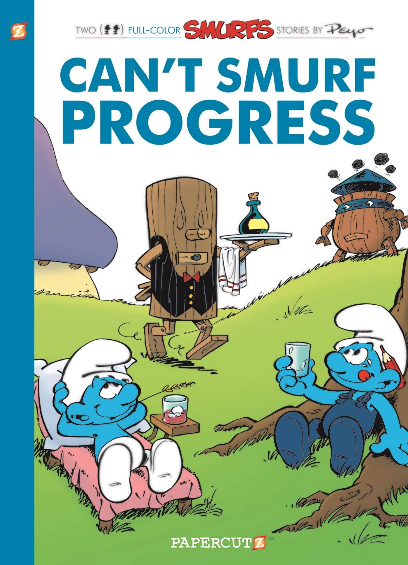 Papercutz The Smurfs #23: Can't Smurf Progress