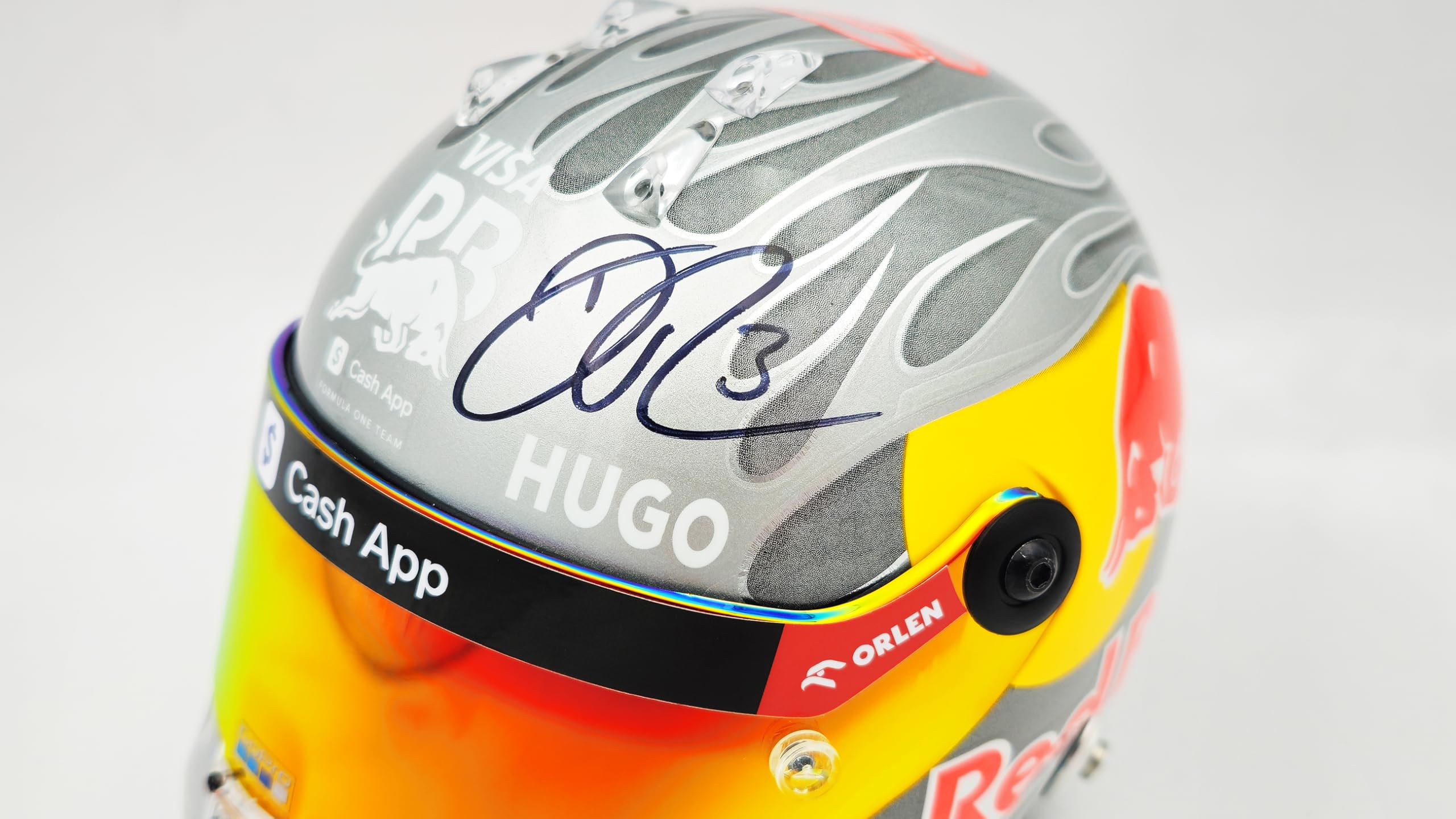Amazon.com: Daniel Ricciardo Autographed Red Bull Racing Silver