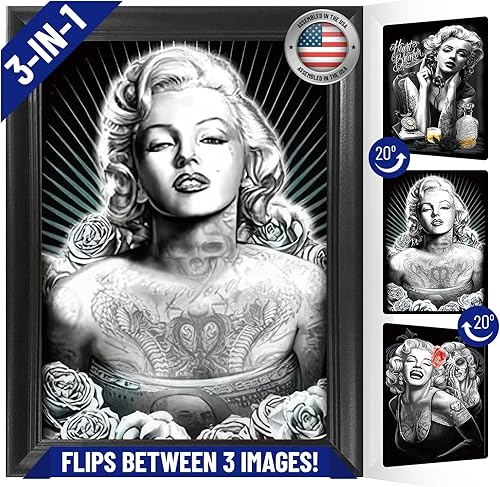 Miniatura 24 de Arte 3D de la celebridad Paquete de ratas,Héroes afroamericanos,Einstein,Ali Flip,Audrey,Beatles Abbey Road,Beatles Flip,Breaking Bad,Bruce Little