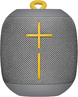 Ultimate Ears WONDERBOOM Super Portable Waterproof Bluetooth Speaker, Grey (984-000844)