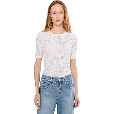 Sanctuary Pucker Half Tee chalk