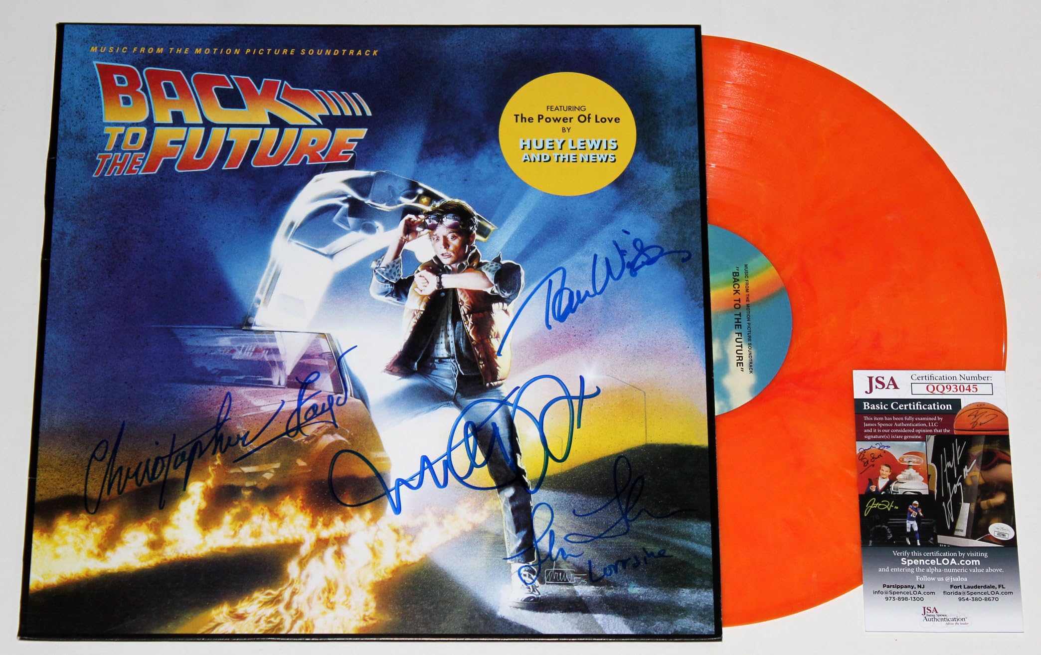 Amazon.com: Back to the Future Cast Signed OST Soundtrack Album LP
