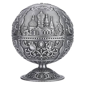 Vintage ashtray　瑪瑙 Amazon.com: Zerone Ashtray Ball, Vintage Metal Ashtray with