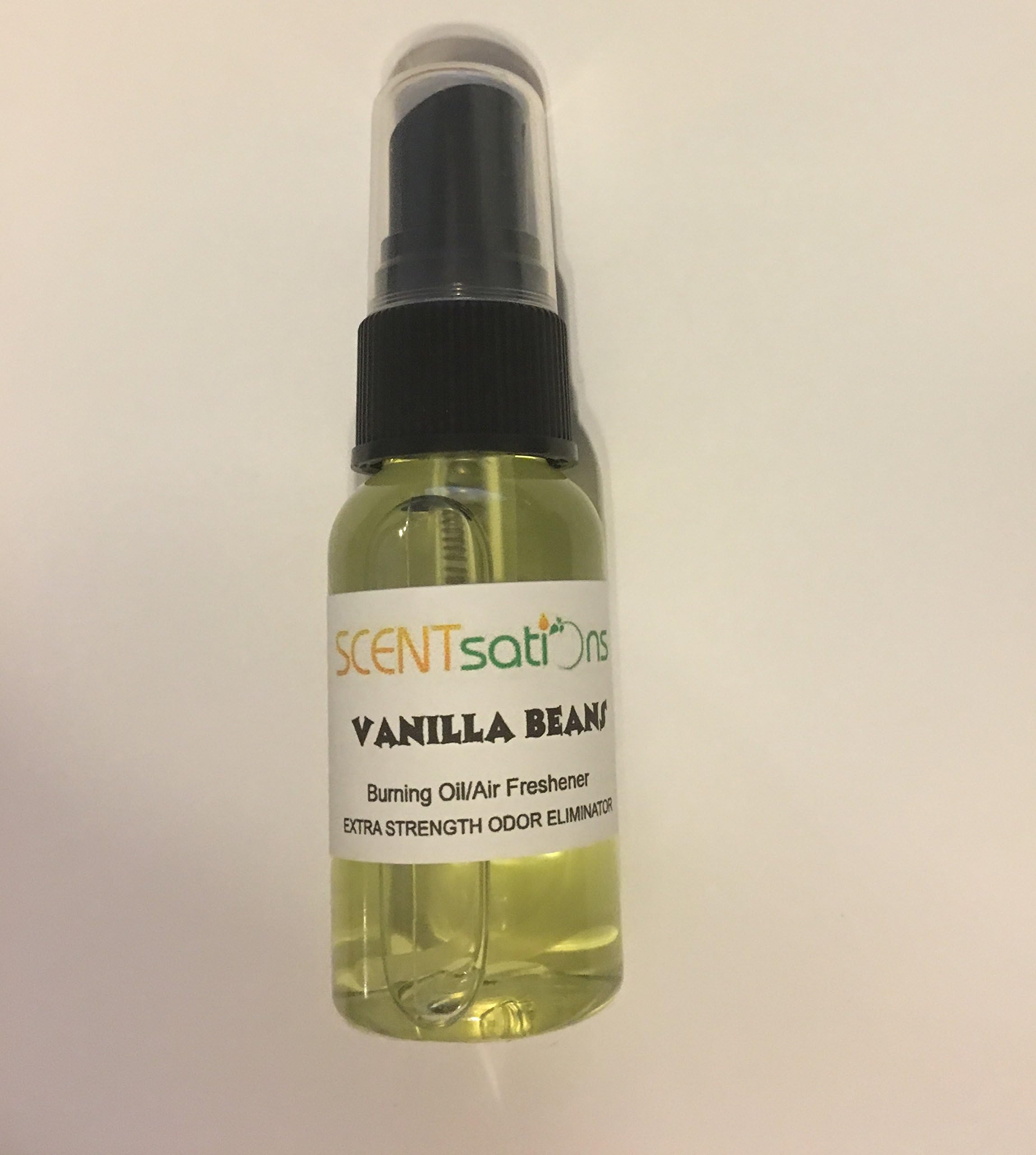 SCENTsations Fragrance Oil Vanilla Bean 1 Oz for Burning Odor Eliminator Room Deodorizer Strong Scent
