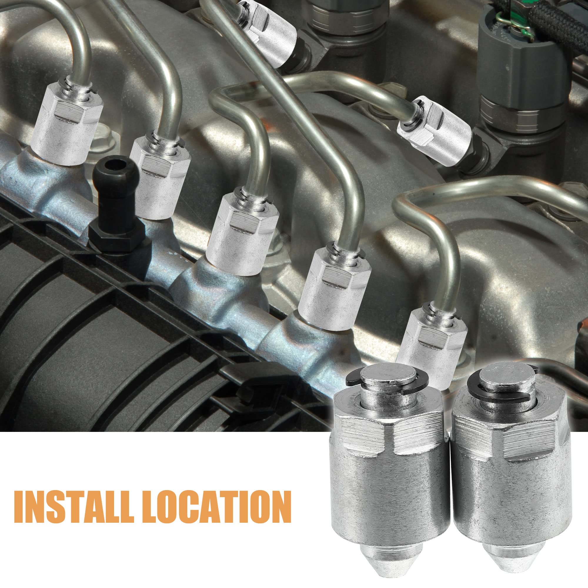 Fuel Injector Cleaner Kit TamerX 18mm Diesel Fuel Injector Cap / Block ...