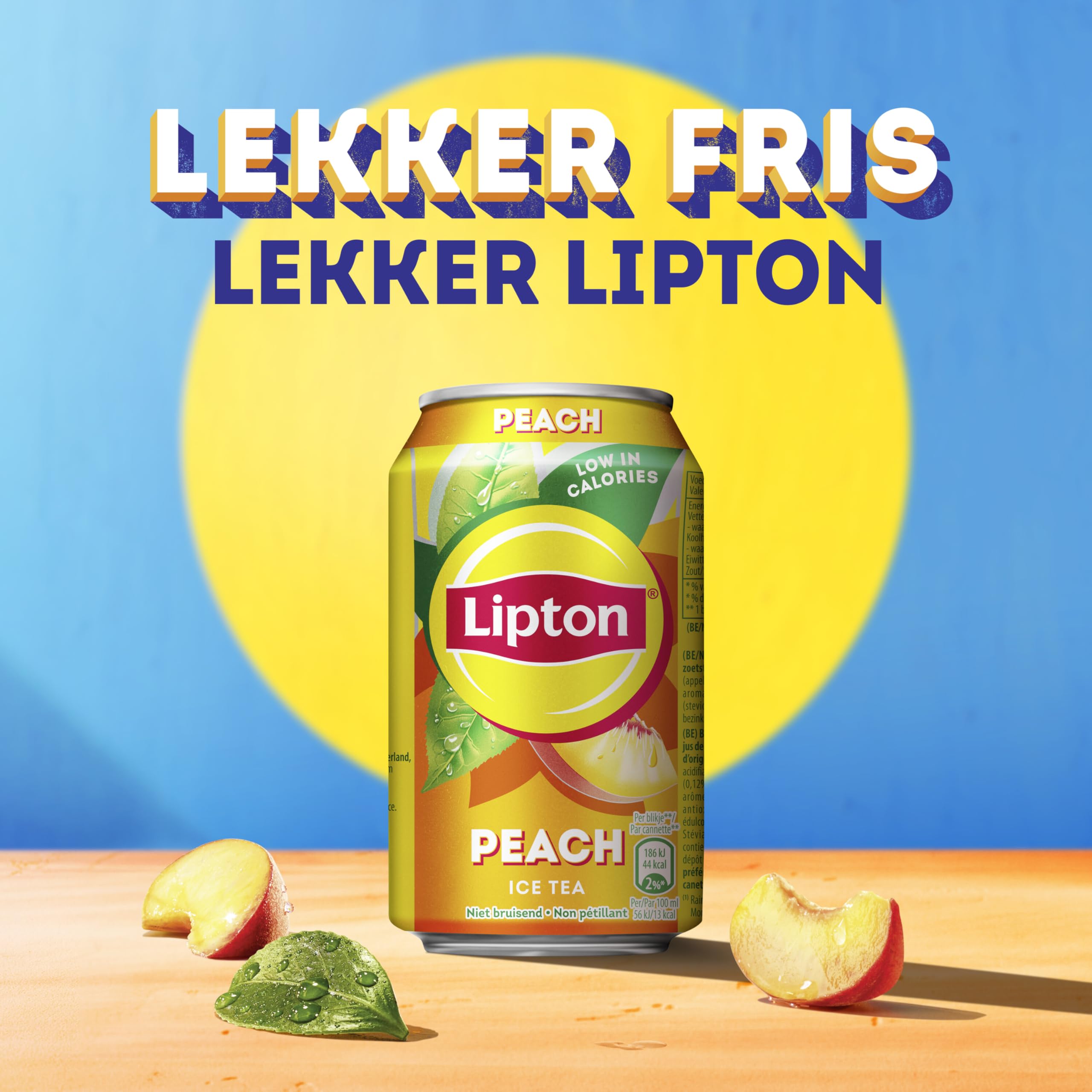 Lipton ice tea - Peach - blik 24x33 cl - NL