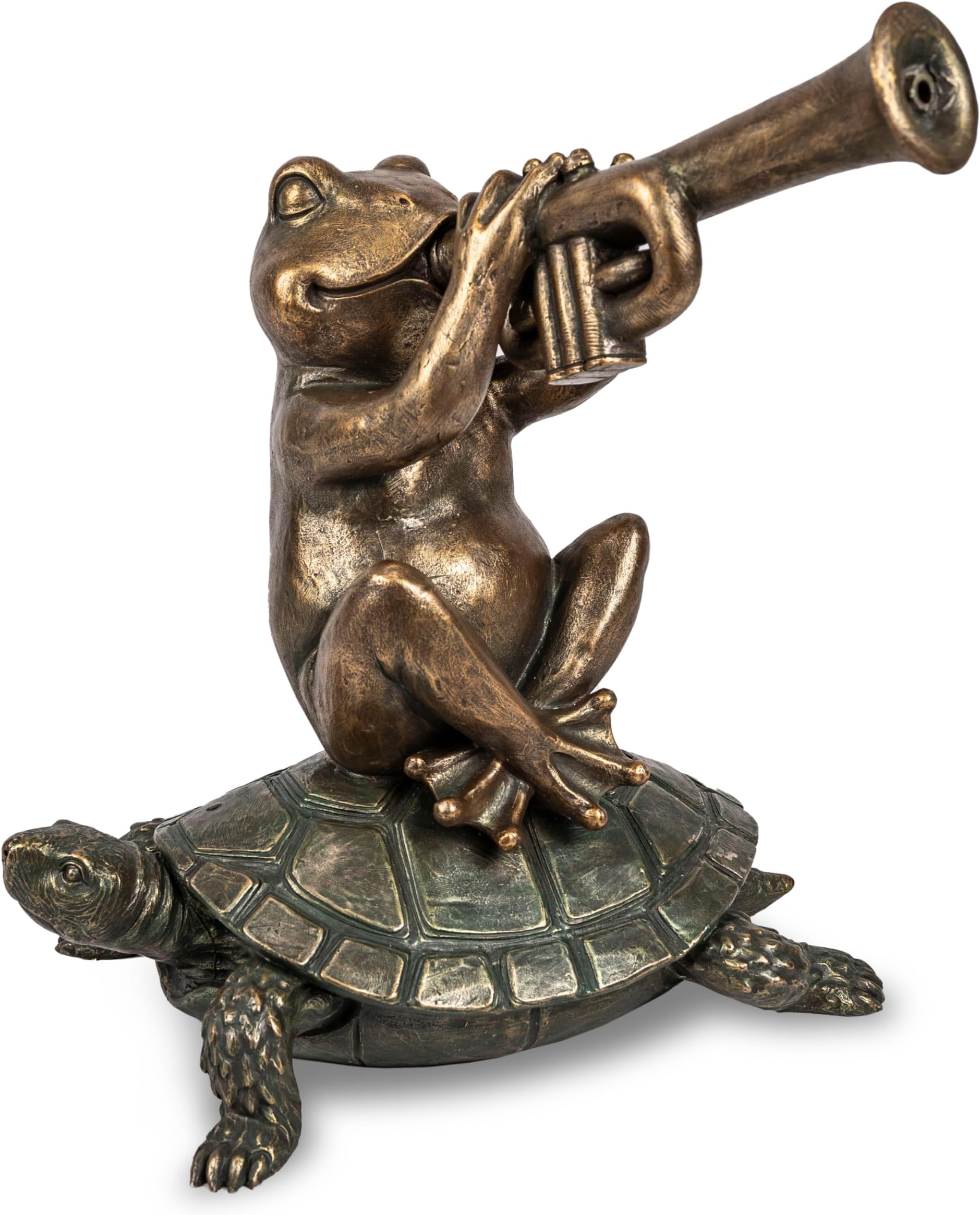 Jazz Frog Spitter Fountain for Pond and Garden, 78374
