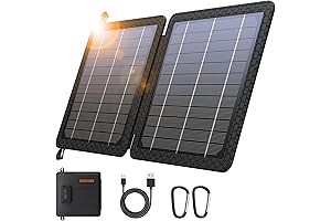 GOODaaa Solar Panel Phone Charger - Power Up On-the-Go