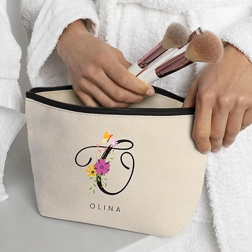 Miniatura 5 de Party to Be Bolsa de maquillaje personalizada para regalos de damas de honor, regalos de boda para dama de honor, matrona de honor, regalo