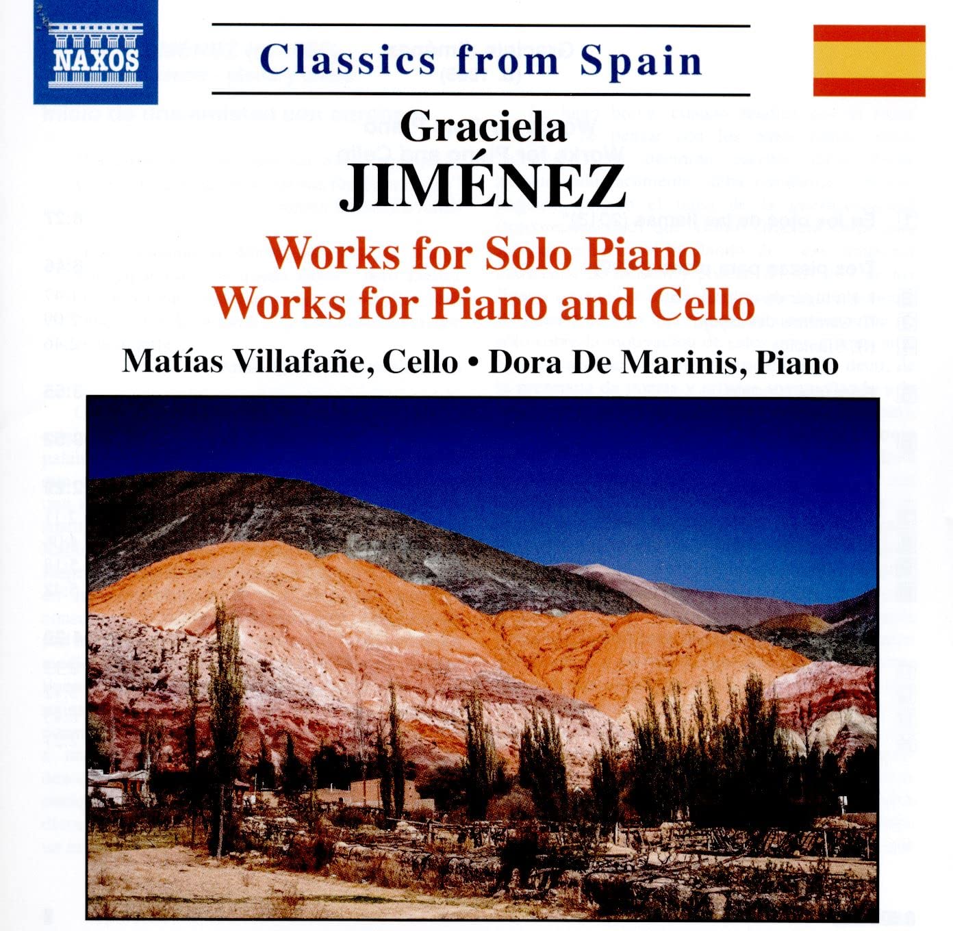 Graciela Jimnez: Works for Solo Piano/Works for Piano and Cello