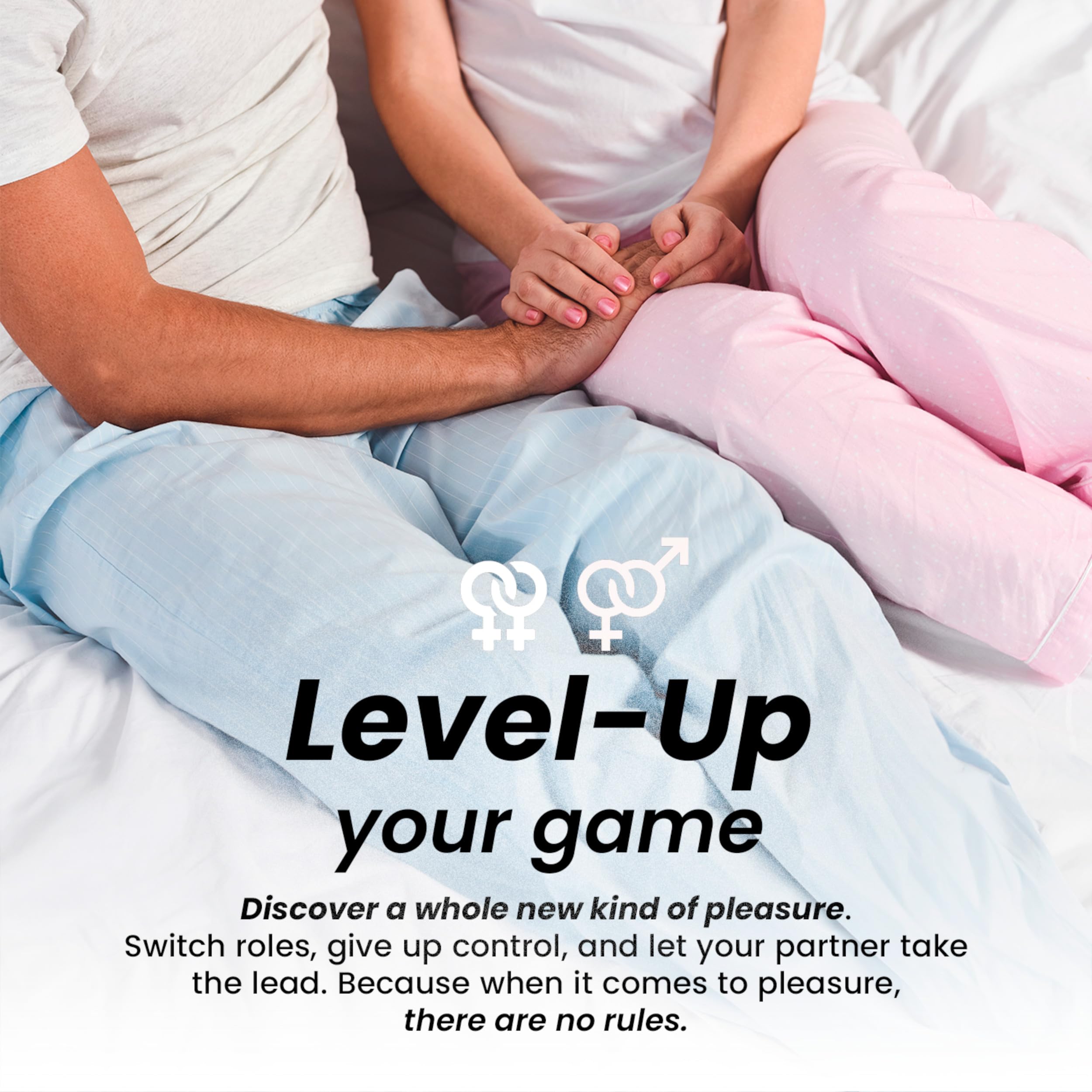 Banana Pants Bumpher Stimulation Cushion for Your Strap On Dildo - Compatible with Strapon Dildos & Harnesses - Lesbian Sex Toy Great for Trans, Non-Binary, Solo Play, Pegging & Roleplaying: Blue