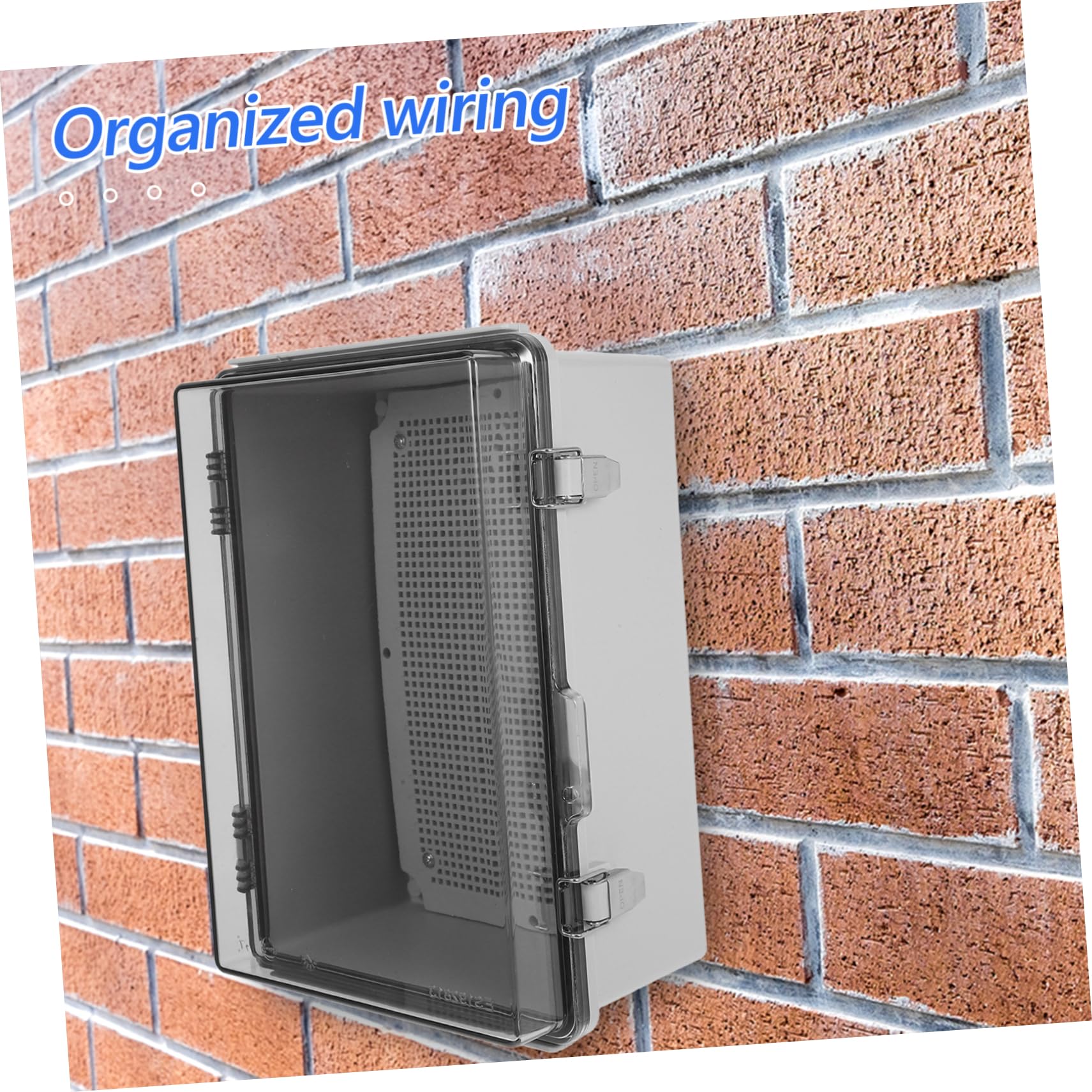 Wetterfeste Anschlussbox Ip67 aus Abs für Elektroprojekte Innen Außen