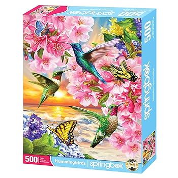 Amazon | Springbok ハチドリ 500ピース ジグソーパズル 大人用