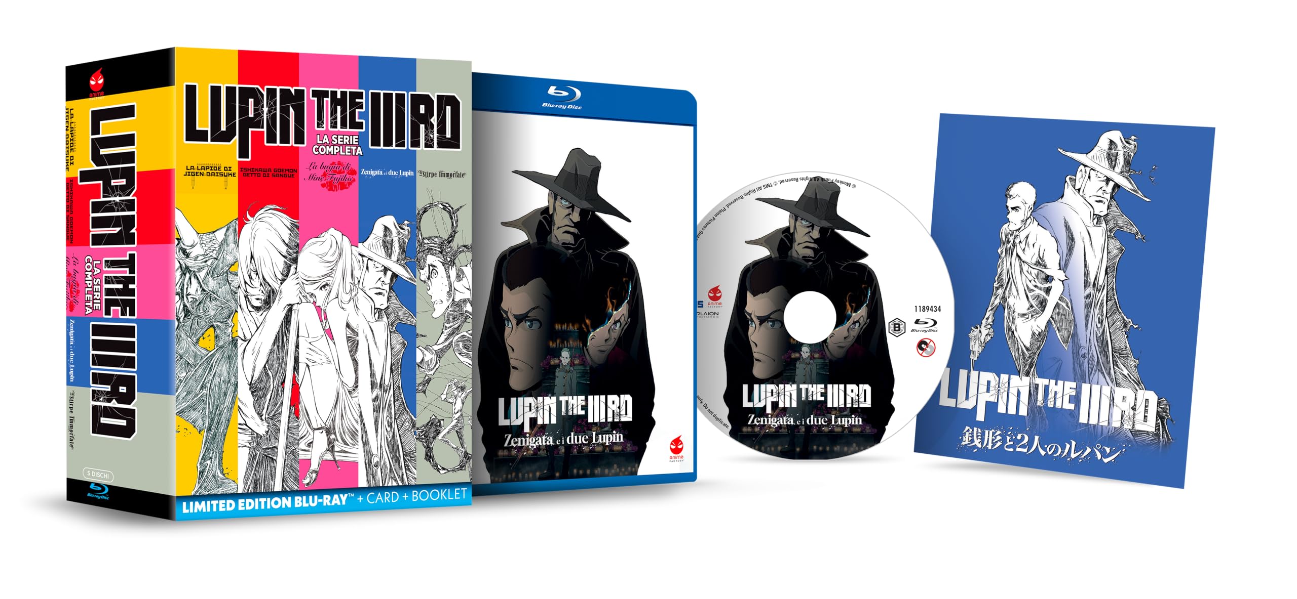 Lupin The IIIRD - Zenigata e i due Lupin (BD con raccoglitore)