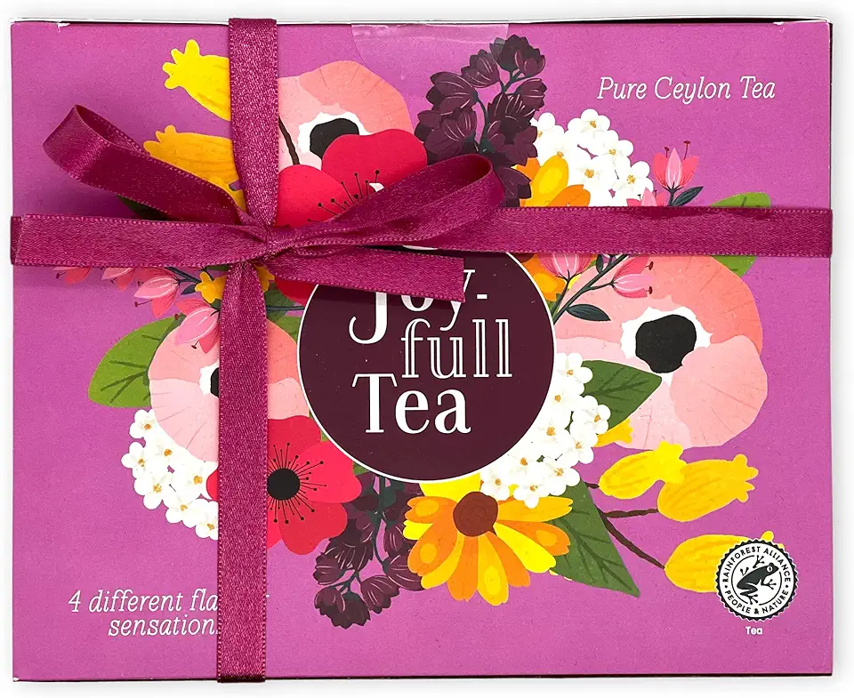 Presentförpackning med te