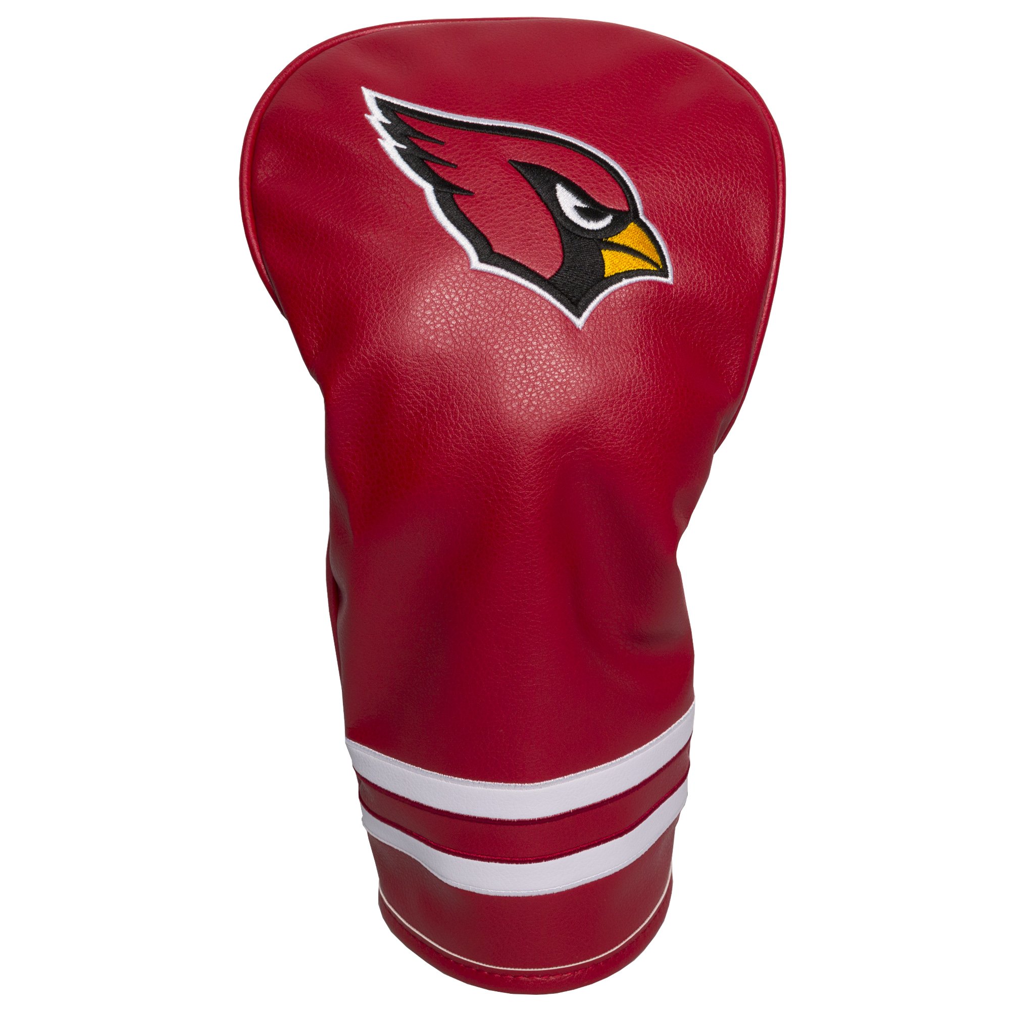 TEAM GOLF NFL Arizona Cardinals Vintage Driver Head Cover Vintage Driver Golf Club Headcover, Form Fitting Design, Retro Design & Superb Embroidery
