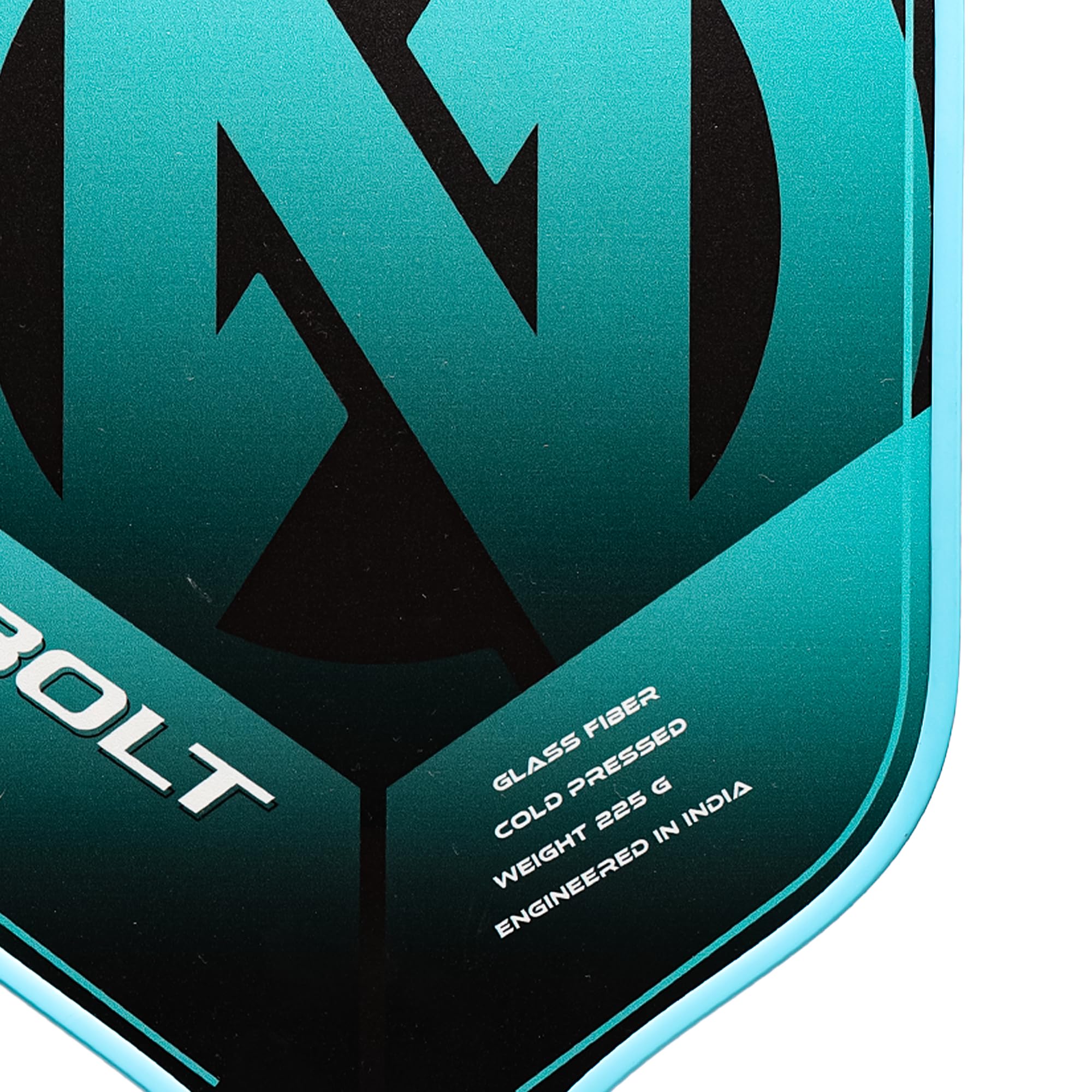 ANXO Bolt Pickleball Racket | Lightweight Glass Fiber Surface | Cold Pressed PP Honeycomb Core | UV Logo | 225g ±5g | Enhanced Power, Speed & Control 1