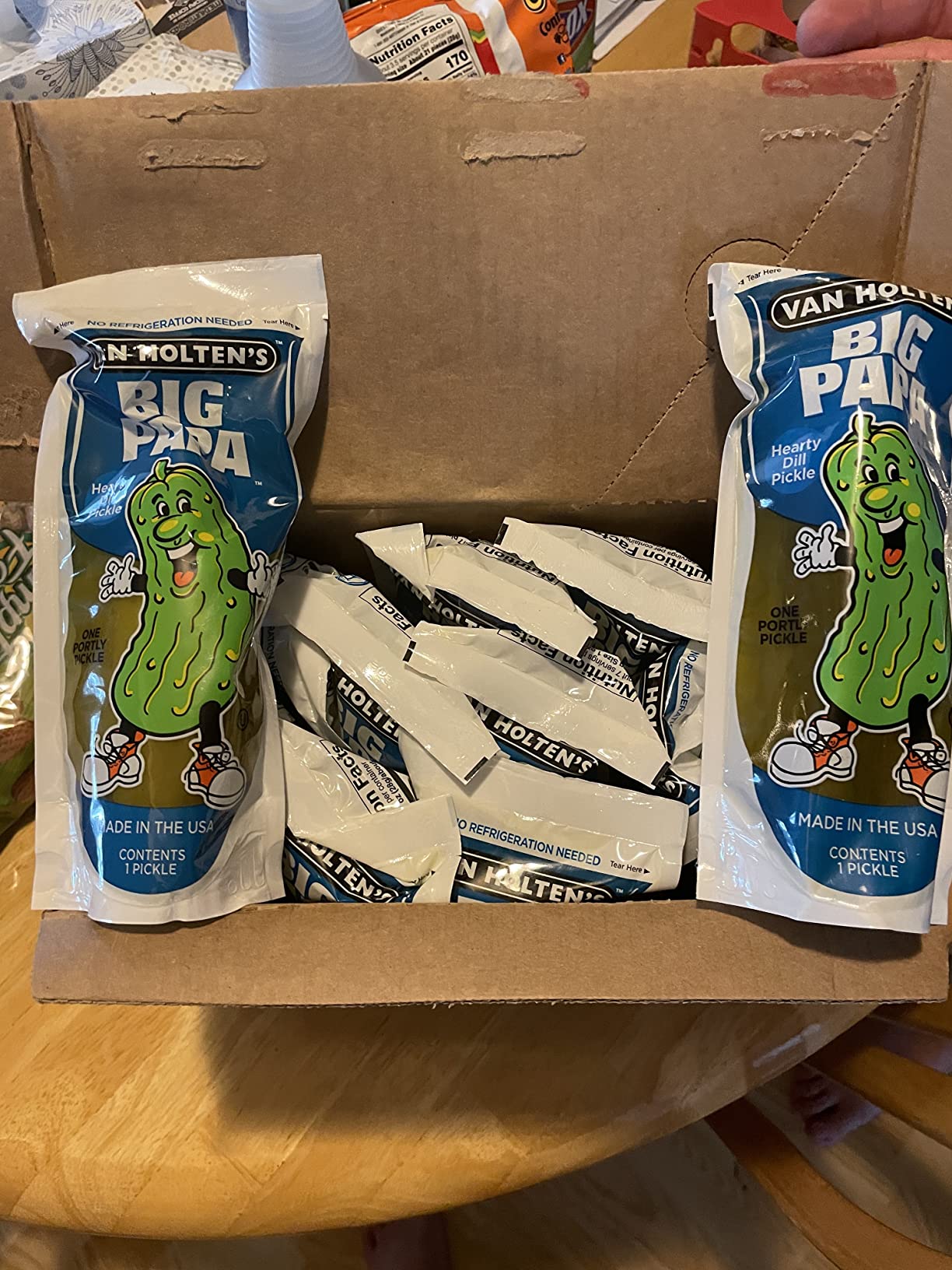 6/mo Finance Van Holten's Pickles Garlic Joe PickleInAPouch